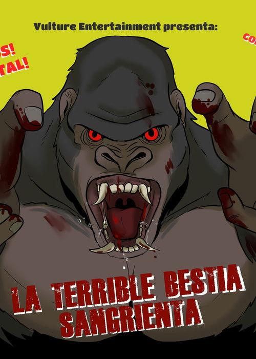 La terrible bestia sangrienta film afişi