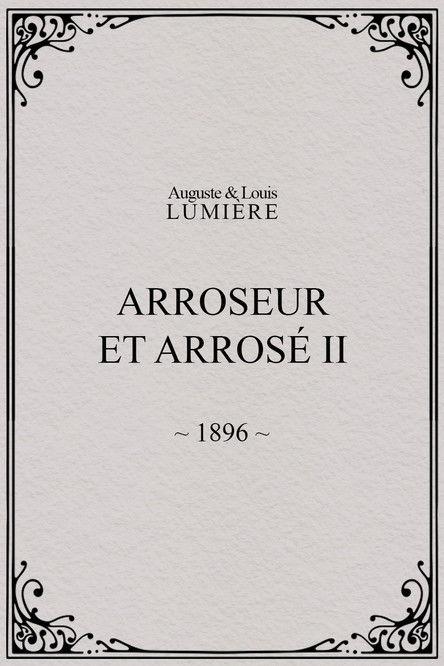 Arroseur et arrosé, II film afişi
