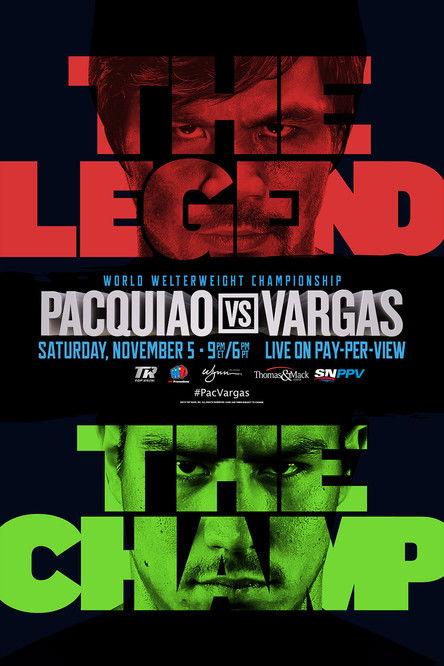 Manny Pacquiao vs. Jessie Vargas film afişi