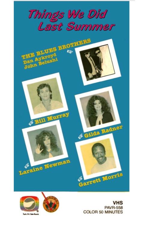 The Things We Did Last Summer film afişi