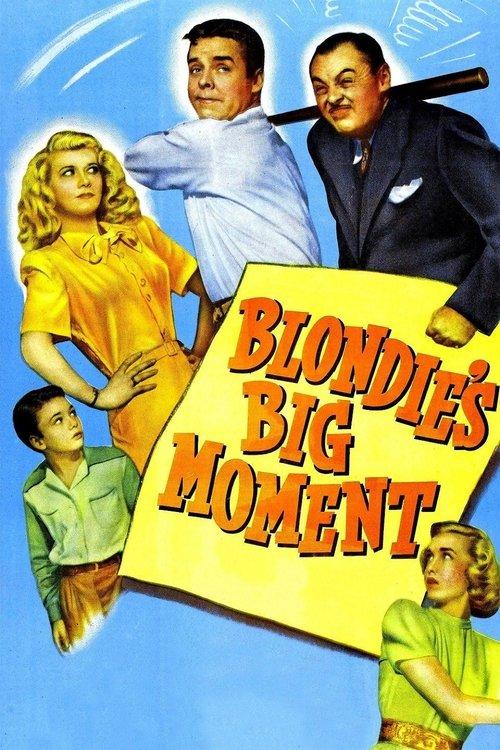 Blondie's Big Moment film afişi