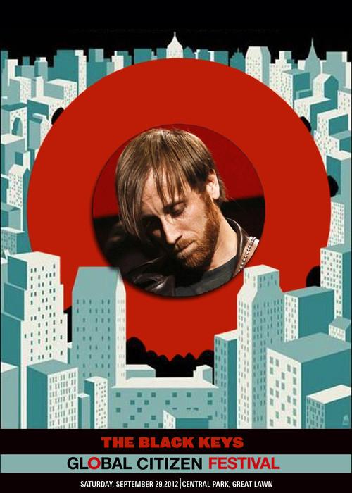The Black Keys: Live at Global Citizen Music Festival 2012 film afişi