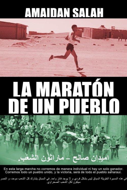 Amaidan Salah: the Saharawi marathon film afişi