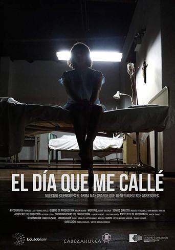 El día que me callé film afişi