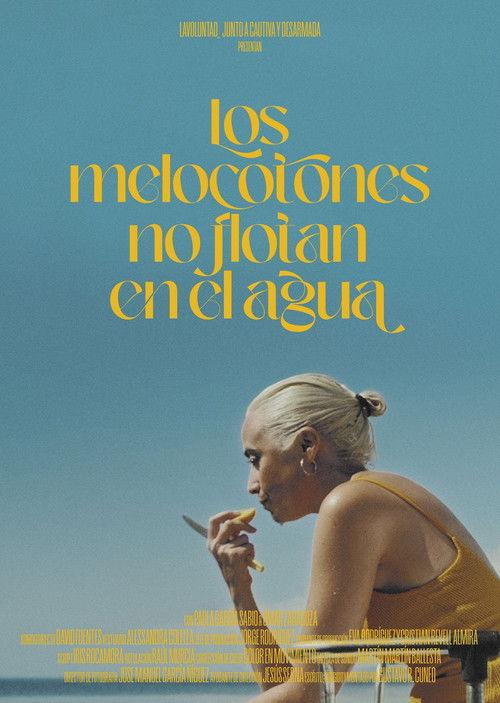 Los melocotones no flotan en el agua film afişi