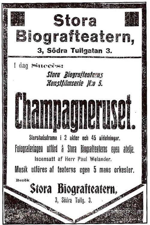 Champagneruset film afişi