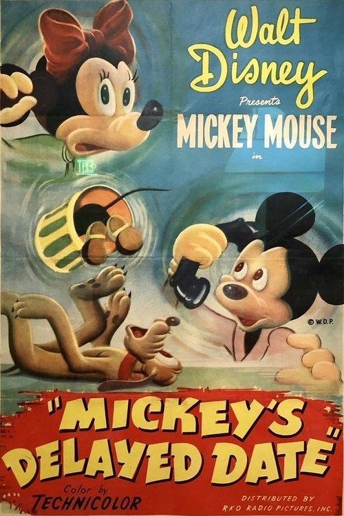 Mickey's Delayed Date film afişi