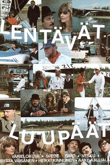 Lentävät luupäät film afişi