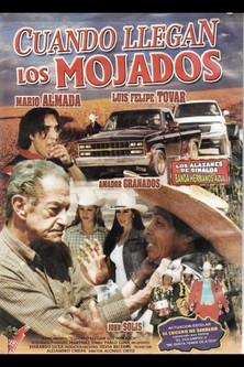 Cuando llegan los mojados film afişi