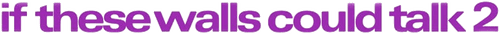 If These Walls Could Talk 2 logo