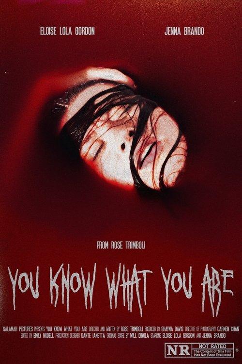 You Know What You Are film afişi