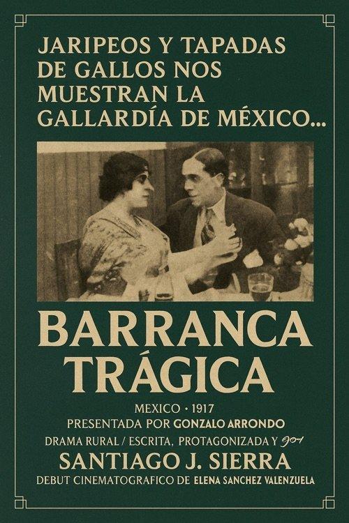 Barranca trágica film afişi