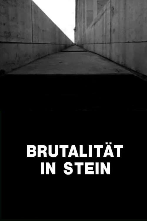Brutality in Stone film afişi