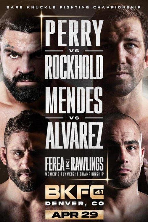 BKFC 41: Perry vs. Rockhold film afişi