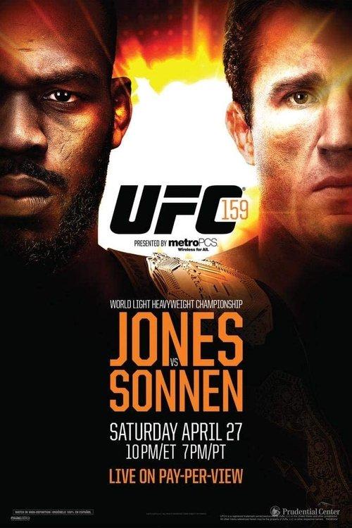 UFC 159: Jones vs. Sonnen film afişi