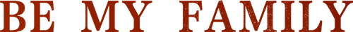 Be My Family logo