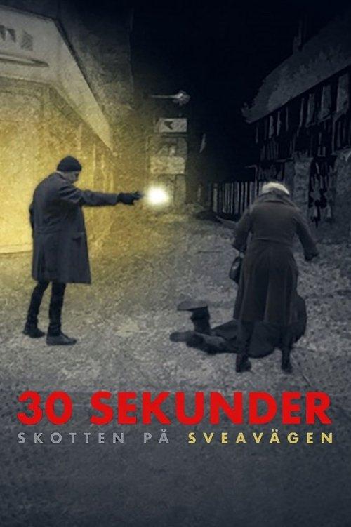 30 sekunder: Skotten på Sveavägen film afişi