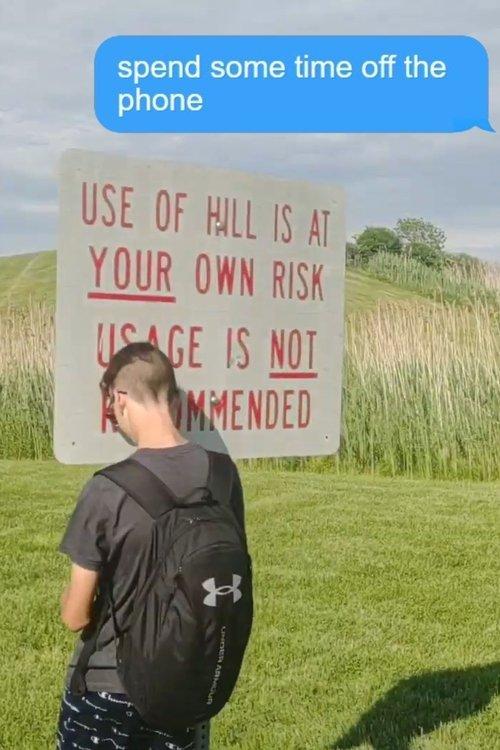 Spend Some Time off the Phone (PSA) film afişi