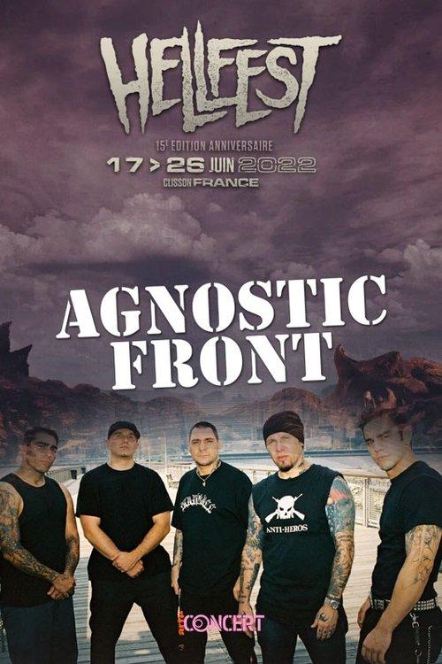 Agnostic Front - Au Hellfest 2022 film afişi