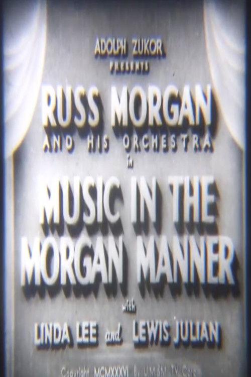 Music in the Morgan Manner film afişi