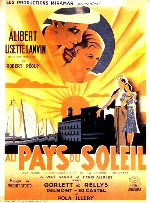 Au pays du soleil film afişi