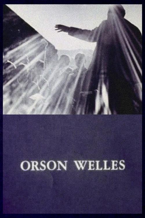 Portrait: Orson Welles film afişi