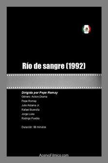 Río de sangre film afişi
