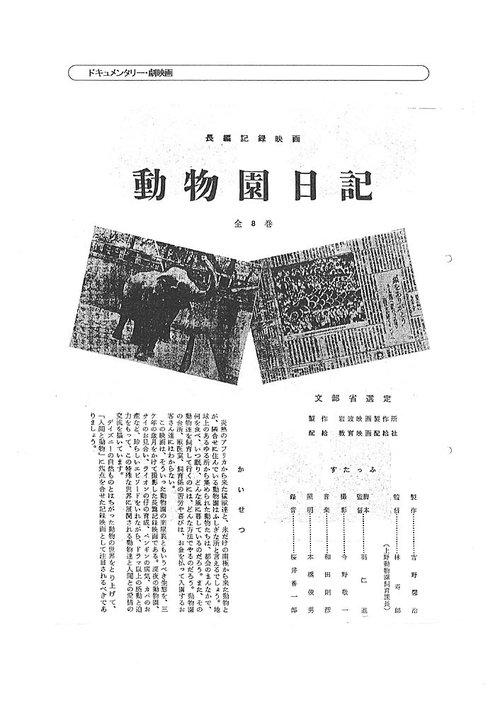 Diary of the Zoological Garden film afişi