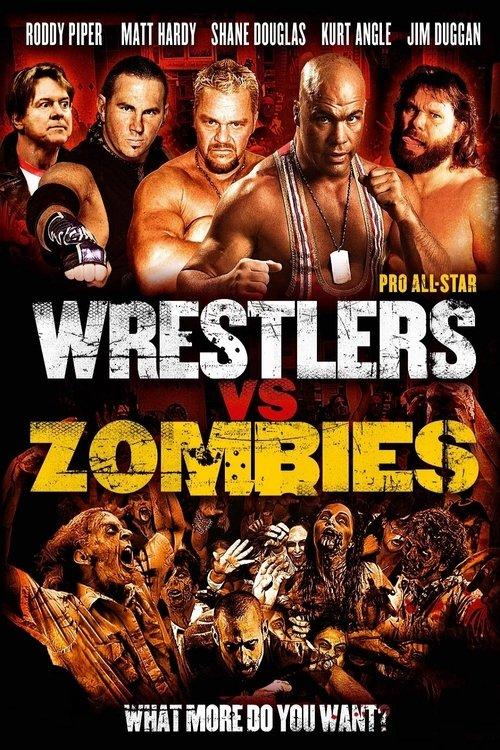 Pro Wrestlers vs Zombies film afişi