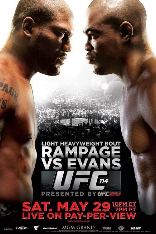 UFC 114: Rampage vs. Evans film afişi
