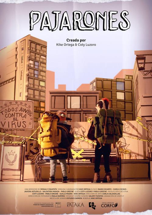 Pajarones dizi afişi