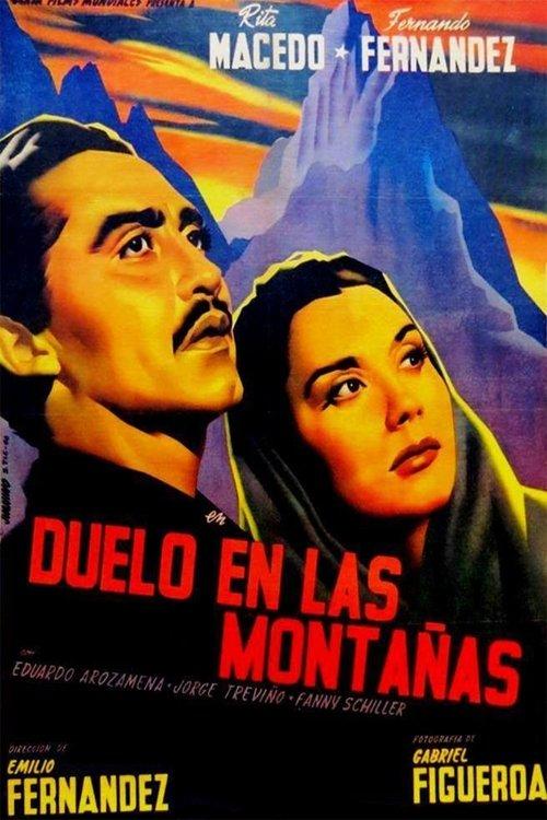 Duelo en las montañas film afişi