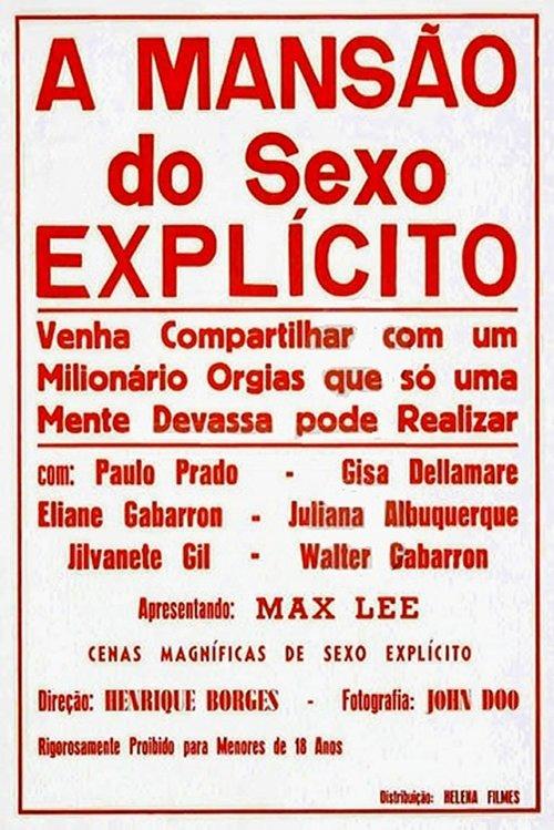 A Mansão do Sexo Explícito film afişi