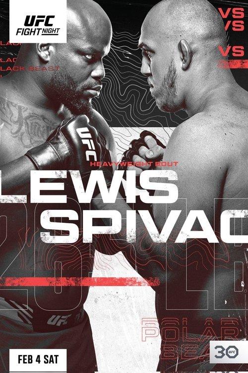 UFC Fight Night 218: Lewis vs. Spivac film afişi