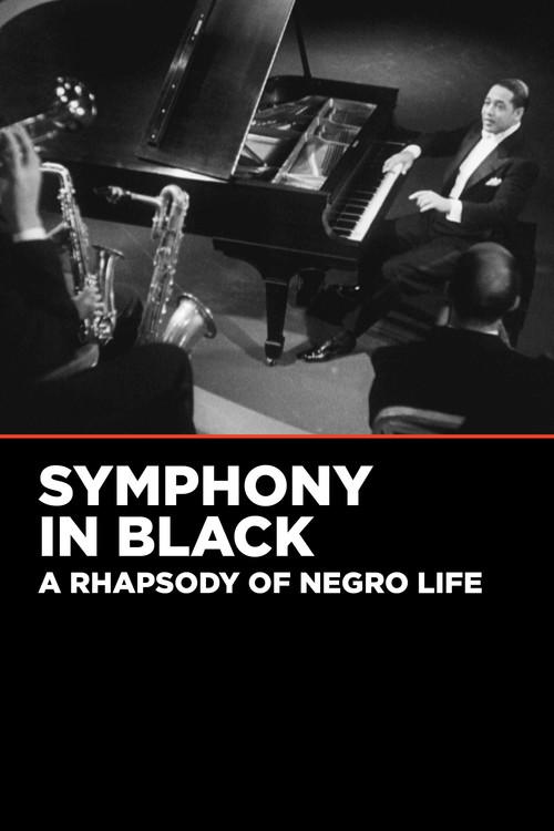 Symphony in Black: A Rhapsody of Negro Life film afişi