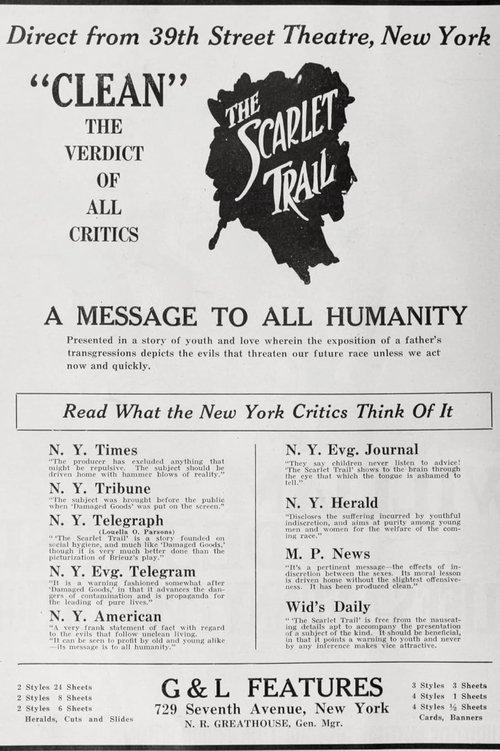 The Scarlet Trail film afişi