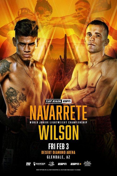 Emanuel Navarrete vs. Liam Wilson film afişi