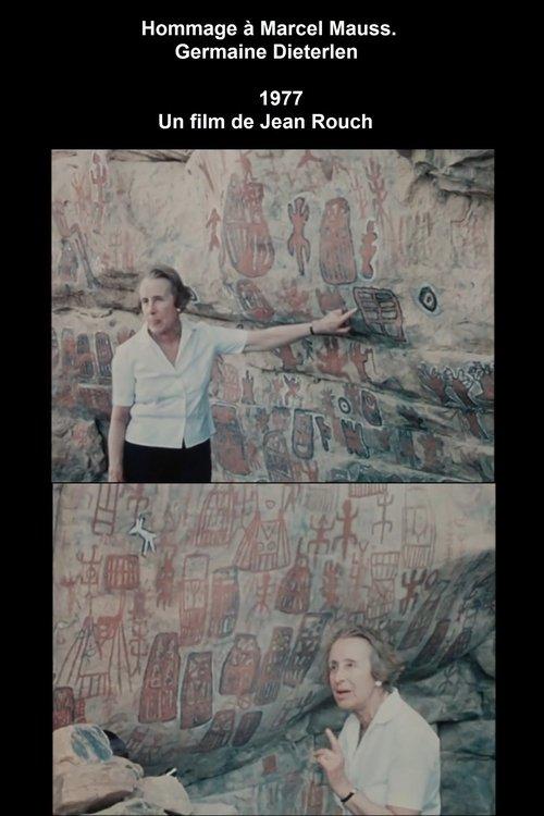 Hommage à Marcel Mauss. Germaine Dieterlen film afişi