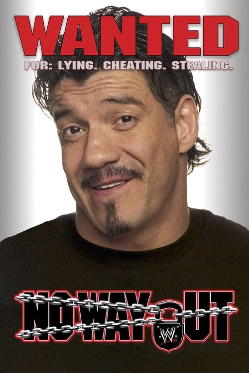 WWE No Way Out 2004 film afişi