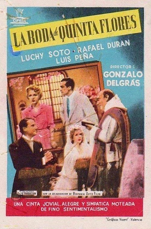La boda de Quinita Flores film afişi