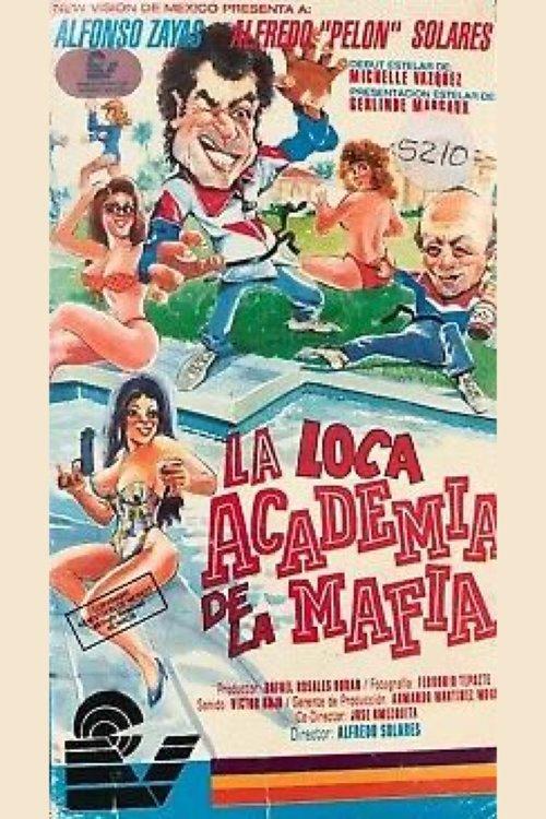 La loca academia de la mafia film afişi