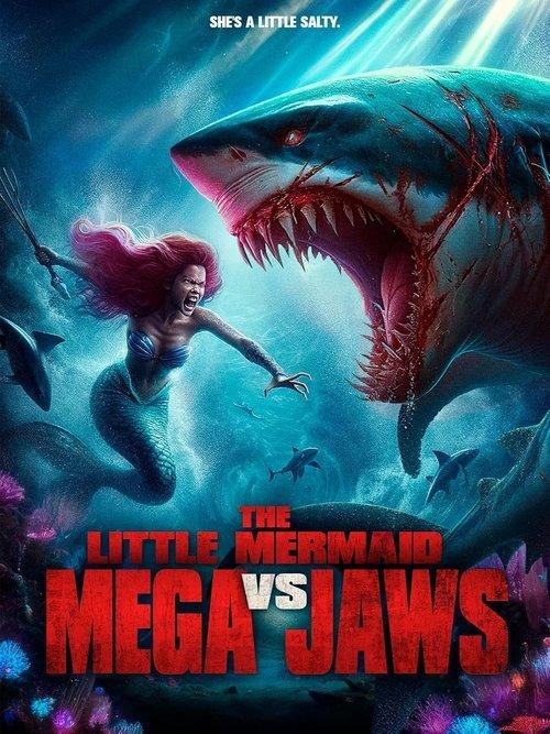 The Little Mermaid vs Mega Jaws film afişi