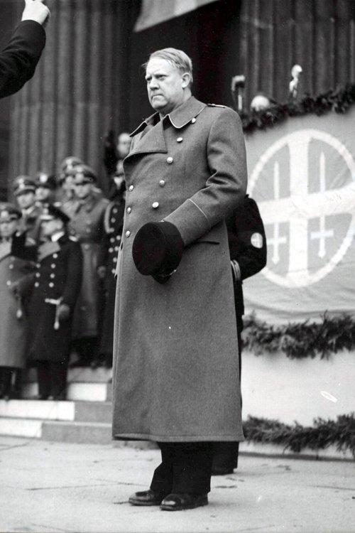 Vidkun Quisling et liv - en rettssak dizi afişi