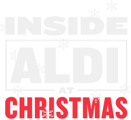 Inside Aldi at Christmas logo