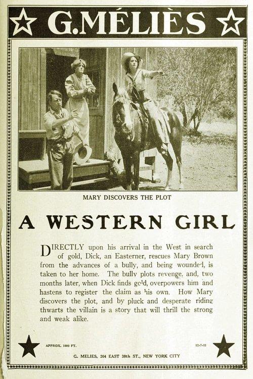 A Western Girl film afişi