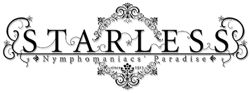 STARLESS 21st Century nymphomaniacs. logo