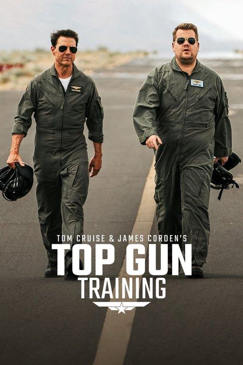 James Corden's Top Gun Training with Tom Cruise film afişi