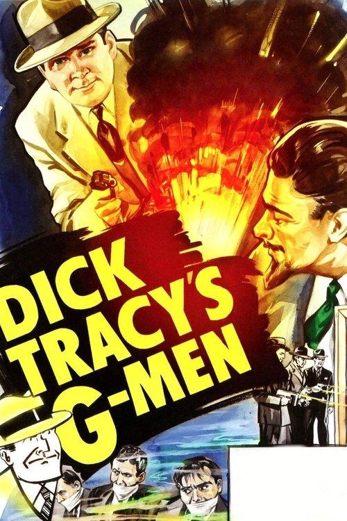 Dick Tracy's G-Men film afişi
