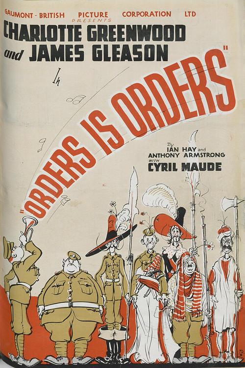 Orders Is Orders film afişi