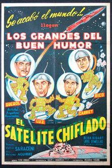 El satélite chiflado film afişi